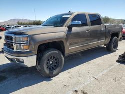 Salvage trucks for sale at Las Vegas, NV auction: 2014 Chevrolet Silverado K1500 LTZ