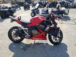 Salvage cars for sale from Copart Austell, GA: 2020 Honda CBR500 R