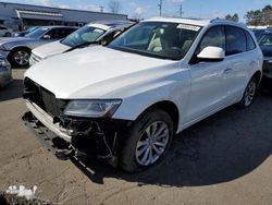 Salvage cars for sale at New Britain, CT auction: 2015 Audi Q5 Premium