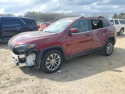 Jeep Cherokee Latitude Plus salvage cars for sale: 2019 Jeep Cherokee Latitude Plus