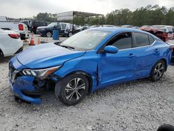 Salvage cars for sale at Houston, TX auction: 2022 Nissan Sentra SV