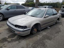 Salvage cars for sale from Copart San Martin, CA: 1991 Honda Accord LX