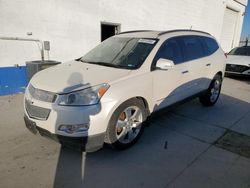 Salvage cars for sale from Copart Farr West, UT: 2011 Chevrolet Traverse LTZ