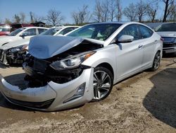 Hyundai salvage cars for sale: 2016 Hyundai Elantra SE