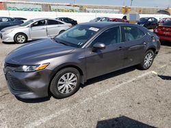 Salvage cars for sale from Copart Van Nuys, CA: 2020 Toyota Camry LE