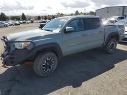 Salvage cars for sale at Vallejo, CA auction: 2022 Toyota Tacoma Double Cab