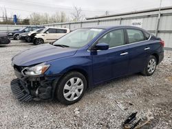 Salvage cars for sale from Copart Walton, KY: 2017 Nissan Sentra S