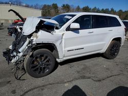 Salvage cars for sale from Copart Exeter, RI: 2018 Jeep Grand Cherokee Laredo