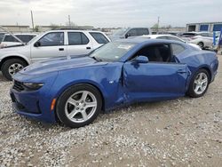 Salvage cars for sale from Copart Haslet, TX: 2019 Chevrolet Camaro LS