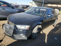 Salvage cars for sale at Brighton, CO auction: 2013 Audi A4 Premium