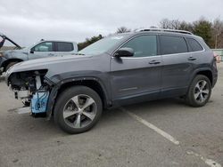 Salvage cars for sale from Copart Brookhaven, NY: 2019 Jeep Cherokee Limited