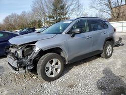 Salvage cars for sale at North Billerica, MA auction: 2021 Toyota Rav4 LE