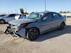 Salvage cars for sale at Miami, FL auction: 2022 Hyundai Elantra SEL