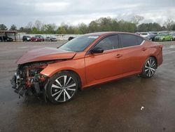 Nissan Altima sr Vehiculos salvage en venta: 2019 Nissan Altima SR