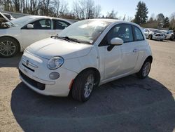 Salvage cars for sale at Portland, OR auction: 2013 Fiat 500 POP