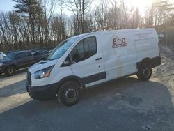 Salvage trucks for sale at Candia, NH auction: 2016 Ford Transit T-250