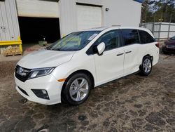 Salvage cars for sale from Copart Austell, GA: 2018 Honda Odyssey EXL