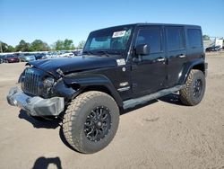 Jeep salvage cars for sale: 2014 Jeep Wrangler Unlimited Sahara