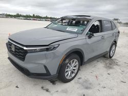 Salvage cars for sale from Copart Arcadia, FL: 2024 Honda CR-V EX