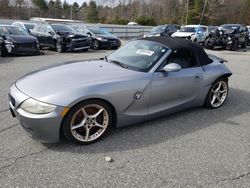 Salvage cars for sale at Exeter, RI auction: 2006 BMW Z4 3.0SI