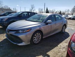 Salvage cars for sale at Lansing, MI auction: 2019 Toyota Camry L