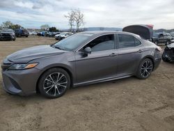 Salvage cars for sale from Copart San Martin, CA: 2019 Toyota Camry Hybrid