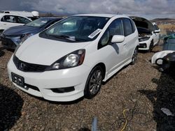 Salvage cars for sale from Copart Magna, UT: 2013 Honda FIT Sport