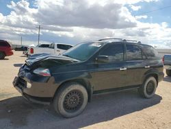 Salvage cars for sale at Andrews, TX auction: 2003 Acura MDX Touring