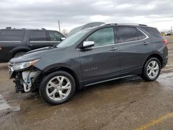 Salvage cars for sale at Wichita, KS auction: 2018 Chevrolet Equinox Premier