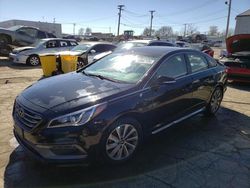 Salvage cars for sale at Chicago Heights, IL auction: 2017 Hyundai Sonata Sport