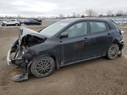 Salvage cars for sale from Copart London, ON: 2010 Toyota Corolla Matrix