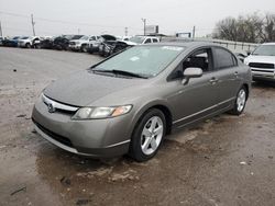 Honda Civic ex salvage cars for sale: 2007 Honda Civic EX