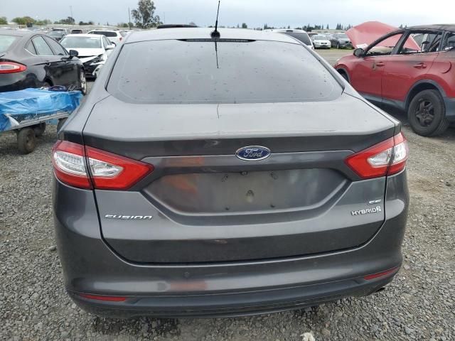 2016 Ford Fusion SE Hybrid