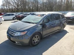 Salvage cars for sale from Copart Glassboro, NJ: 2012 Honda Odyssey EXL