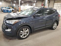 Salvage cars for sale from Copart Blaine, MN: 2013 Hyundai Santa FE Sport