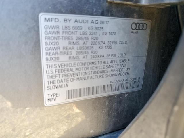 2018 Audi Q7 Prestige