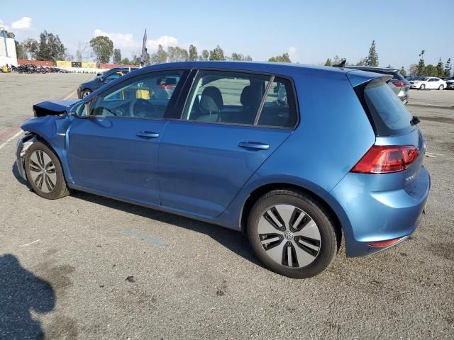 2016 Volkswagen E-GOLF SE