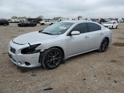 Salvage cars for sale at Houston, TX auction: 2014 Nissan Maxima S