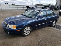 KIA salvage cars for sale: 2003 KIA Optima LX