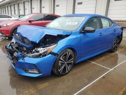 Nissan Sentra SR salvage cars for sale: 2021 Nissan Sentra SR