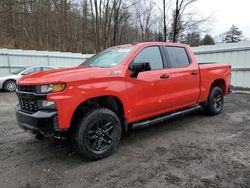 Salvage cars for sale at Center Rutland, VT auction: 2021 Chevrolet Silverado K1500 Trail Boss Custom