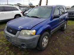 Salvage cars for sale from Copart Kapolei, HI: 2005 Ford Escape XLS