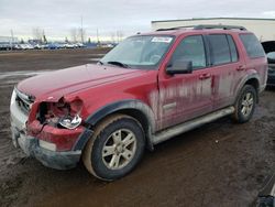 Salvage cars for sale from Copart Rocky View County, AB: 2007 Ford Explorer XLT
