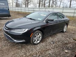 Chrysler 200 salvage cars for sale: 2015 Chrysler 200 Limited