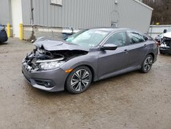 Honda salvage cars for sale: 2017 Honda Civic EX