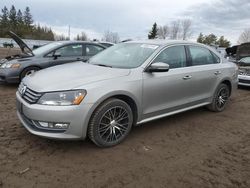 Salvage cars for sale from Copart Bowmanville, ON: 2013 Volkswagen Passat SE