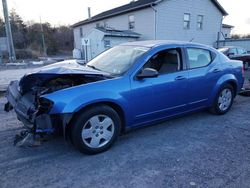 Salvage cars for sale at York Haven, PA auction: 2008 Dodge Avenger SE