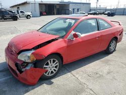 Salvage cars for sale at auction: 2002 Honda Civic EX