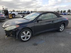 Salvage cars for sale from Copart Rancho Cucamonga, CA: 2004 Toyota Camry Solara SE