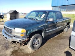 Salvage cars for sale at Woodhaven, MI auction: 2004 GMC Sierra K2500 Heavy Duty